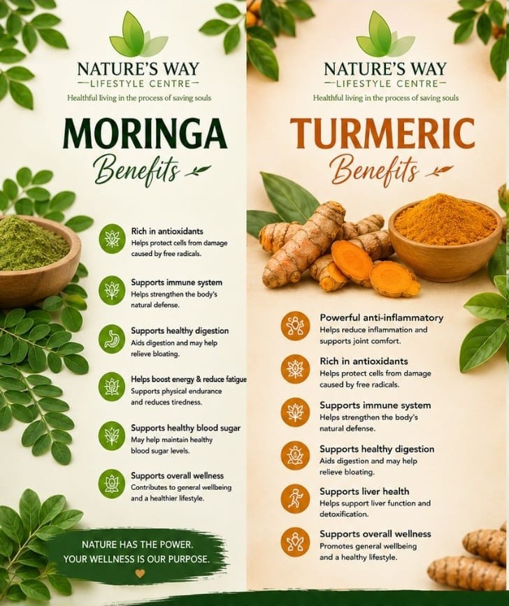 Soursop Turmeric Moringa